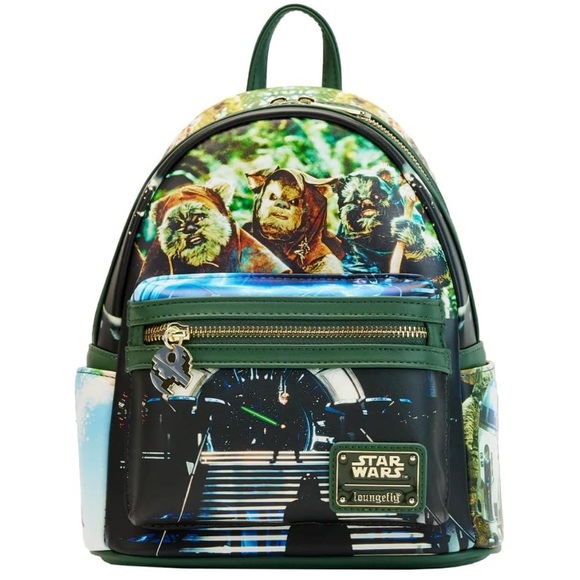 Loungefly Star Wars Scenes Return of the Jedi Mini Backpack - Picture 1 of 11